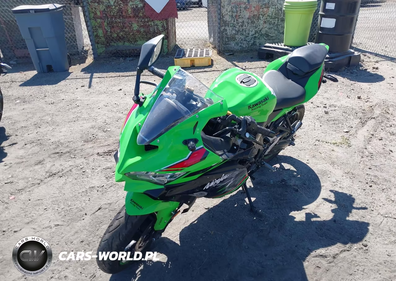 2024 Kawasaki Zx400 S VIN:ML5ZXCS16RDA28124 - 2