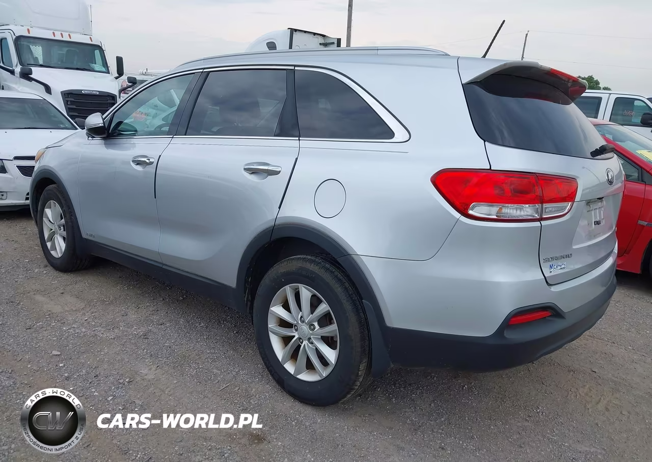 2017 Kia Sorento 2.4L Lx VIN:5XYPGDA34HG269201 - 3