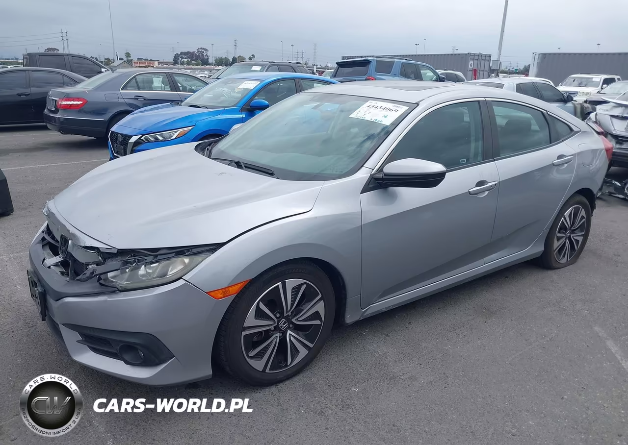 2017 Honda Civic Ex-T VIN:2HGFC1F32HH633648 - 2