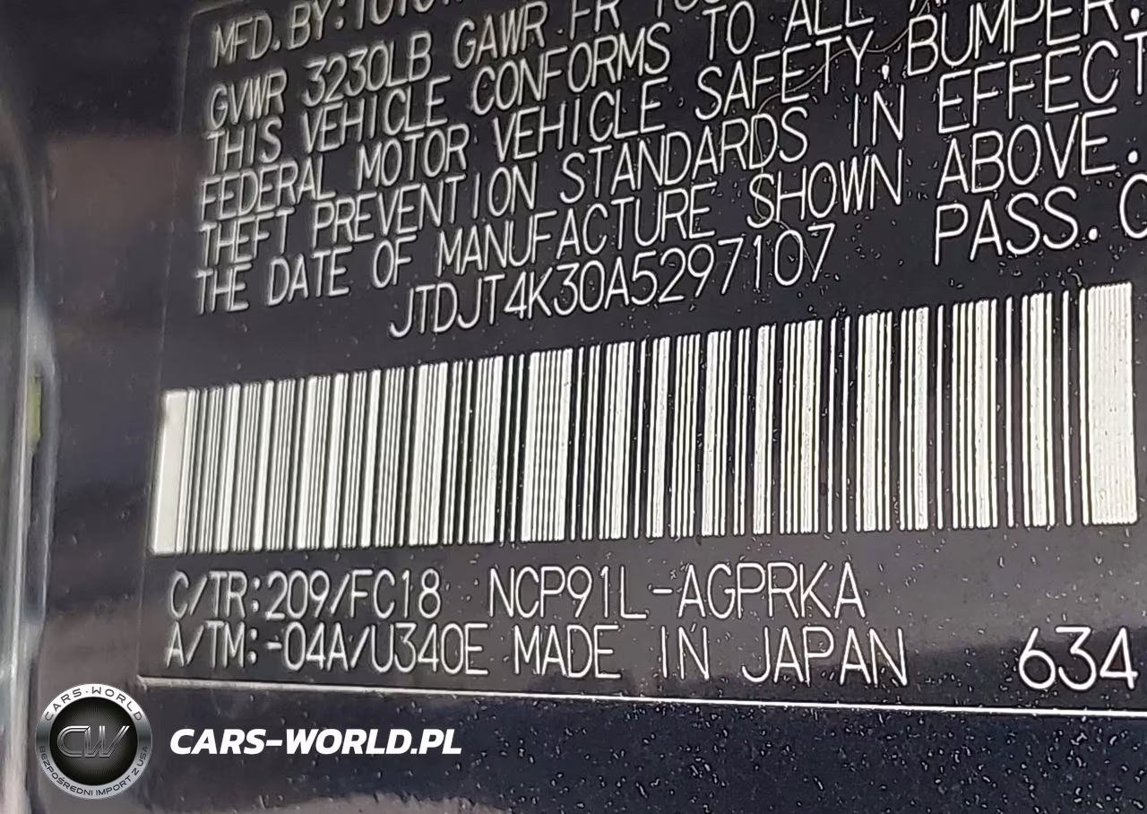 2010 Toyota Yaris VIN:JTDJT4K30A5297107 - 9