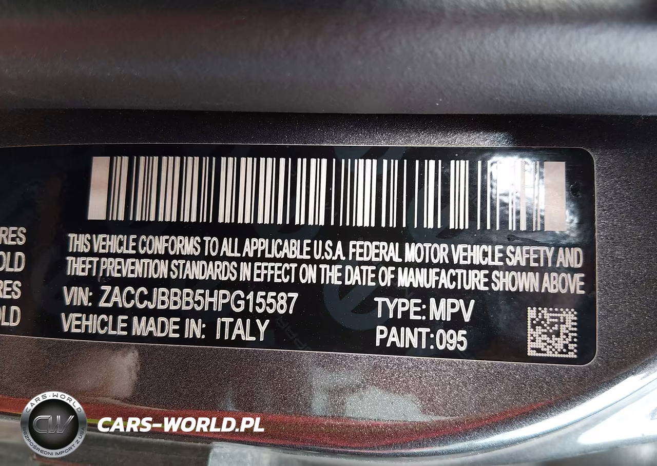 2017 Jeep Renegade Latitude 4X4 VIN:ZACCJBBB5HPG15587 - 9