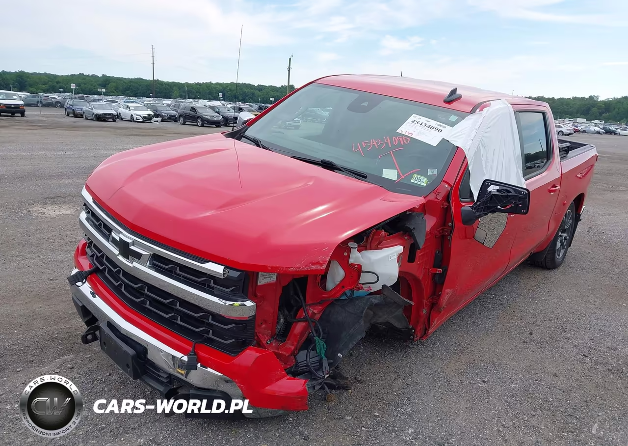 2024 Chevrolet Silverado 1500 4Wd Short Bed Lt With 2Fl VIN:1GCPDKEK6RZ100170 - 2