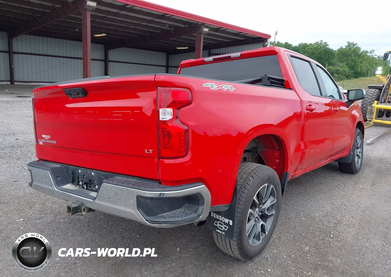 2024 Chevrolet Silverado 1500 4Wd Short Bed Lt With 2Fl VIN:1GCPDKEK6RZ100170 - 4