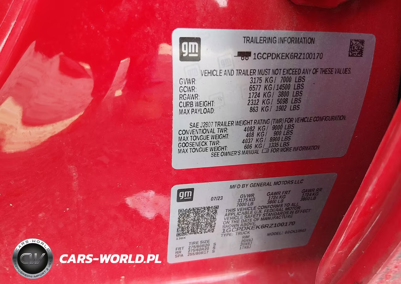 2024 Chevrolet Silverado 1500 4Wd Short Bed Lt With 2Fl VIN:1GCPDKEK6RZ100170 - 9