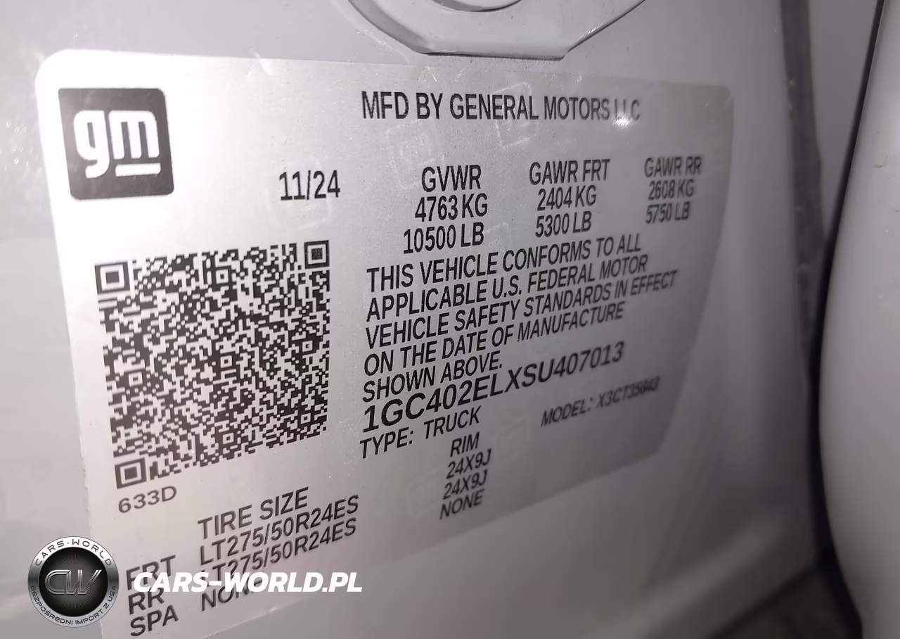 2025 Chevrolet Silverado Ev Rst VIN:1GC402ELXSU407013 - 8