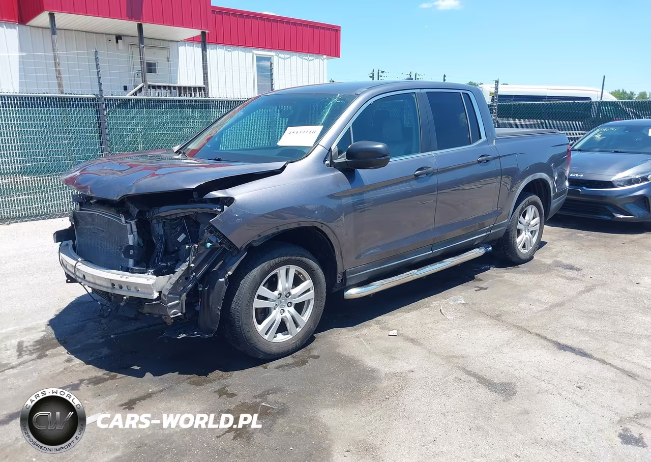 2017 Honda Ridgeline Rt VIN:5FPYK3F21HB007664 - 2