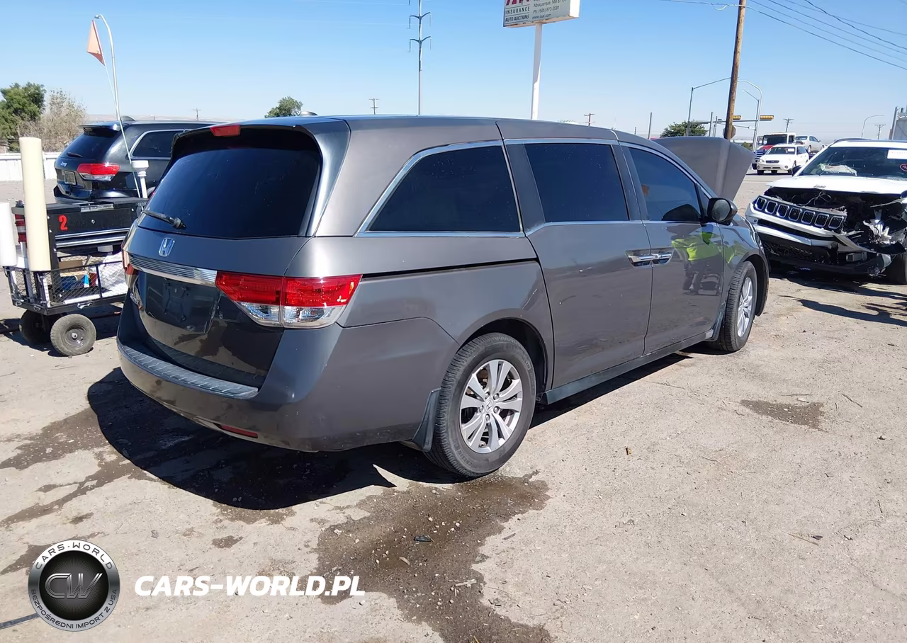 2014 Honda Odyssey Ex-L VIN:5FNRL5H61EB092362 - 4