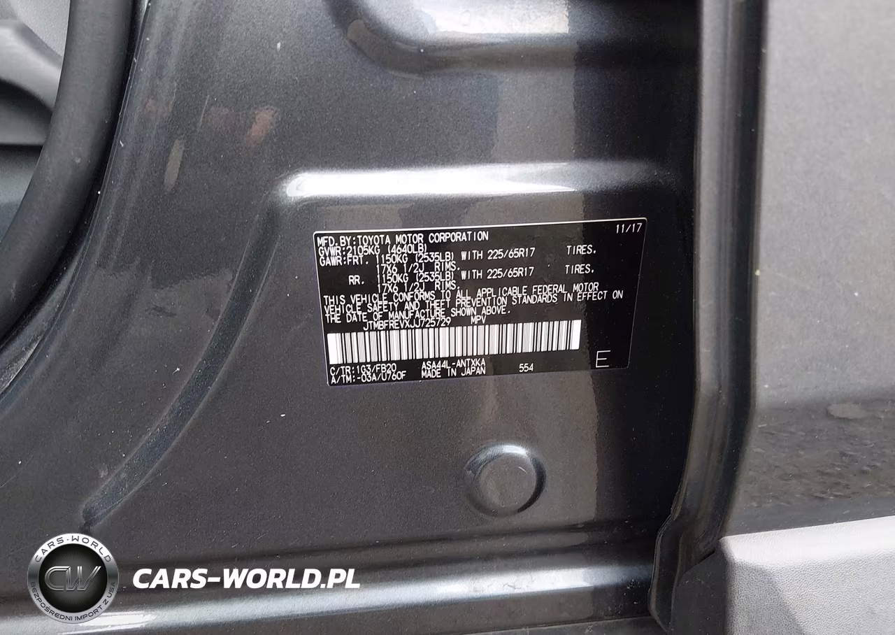 2018 Toyota Rav4 Le VIN:JTMBFREVXJJ725729 - 9