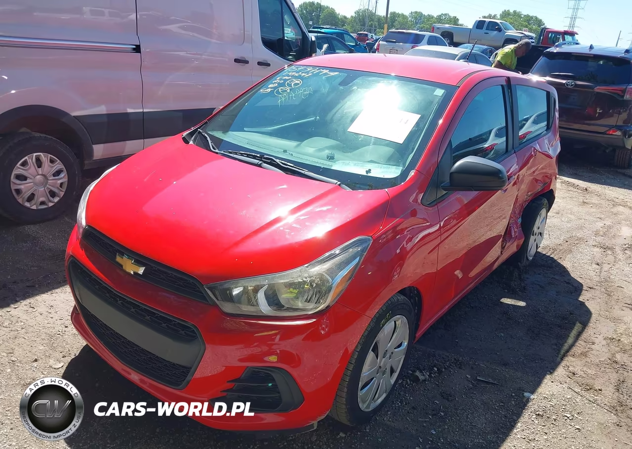 2017 Chevrolet Spark Ls Cvt VIN:KL8CB6SA5HC791550 - 2