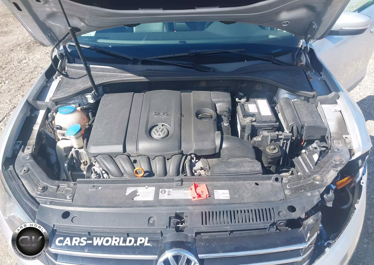 2013 Volkswagen Passat 2.5L Se VIN:1VWBP7A37DC101513 - 10