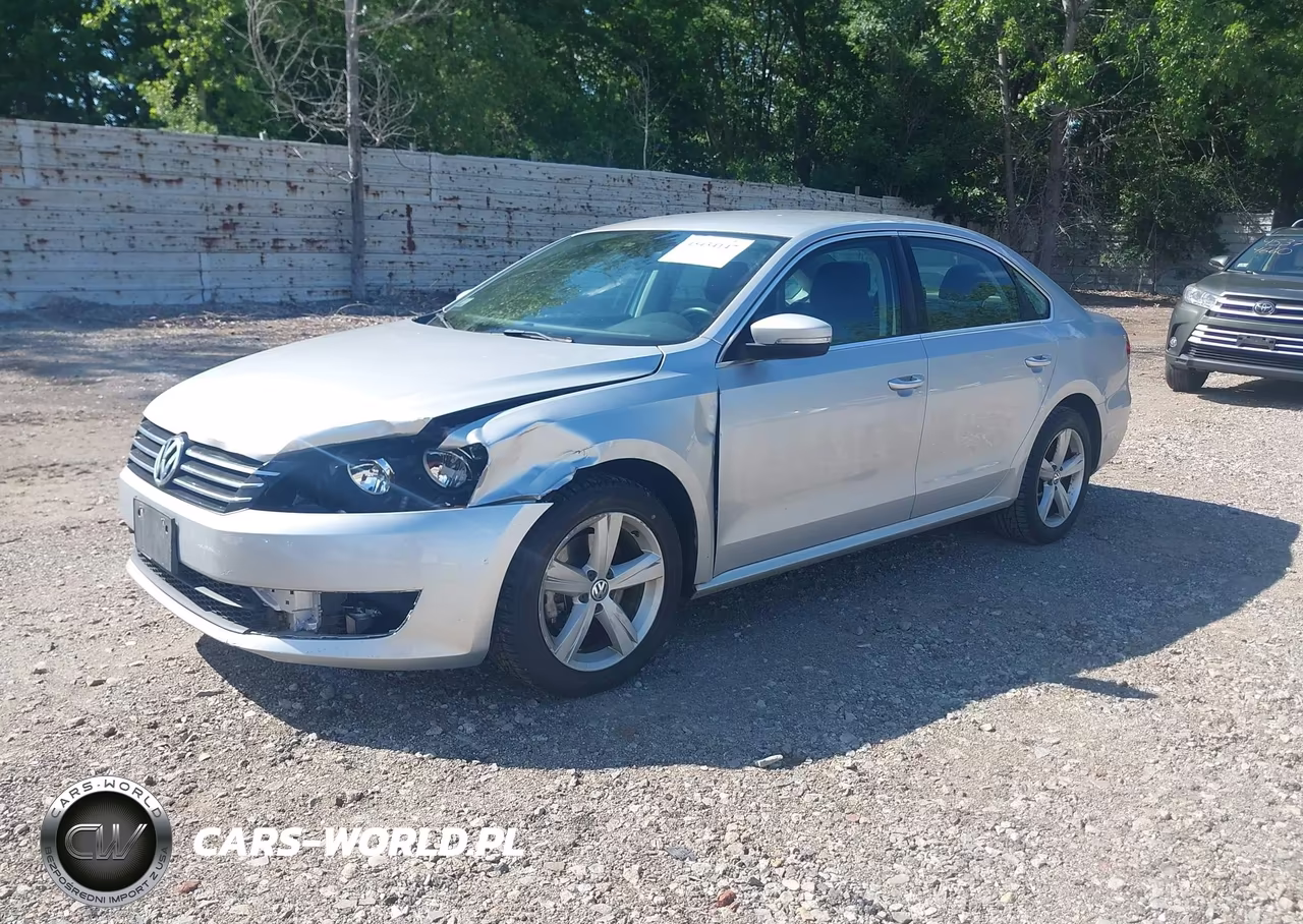 2013 Volkswagen Passat 2.5L Se VIN:1VWBP7A37DC101513 - 2