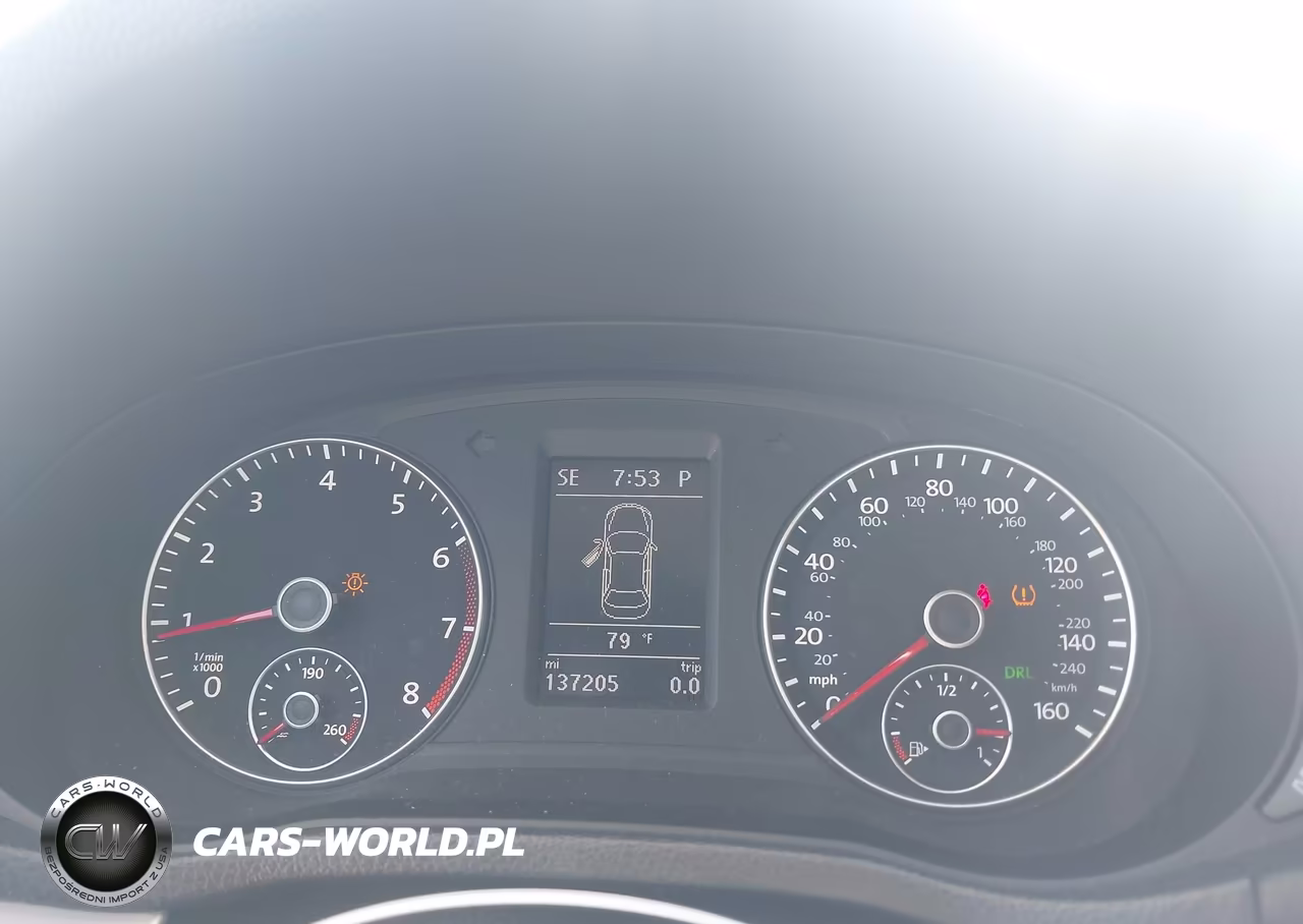 2013 Volkswagen Passat 2.5L Se VIN:1VWBP7A37DC101513 - 7