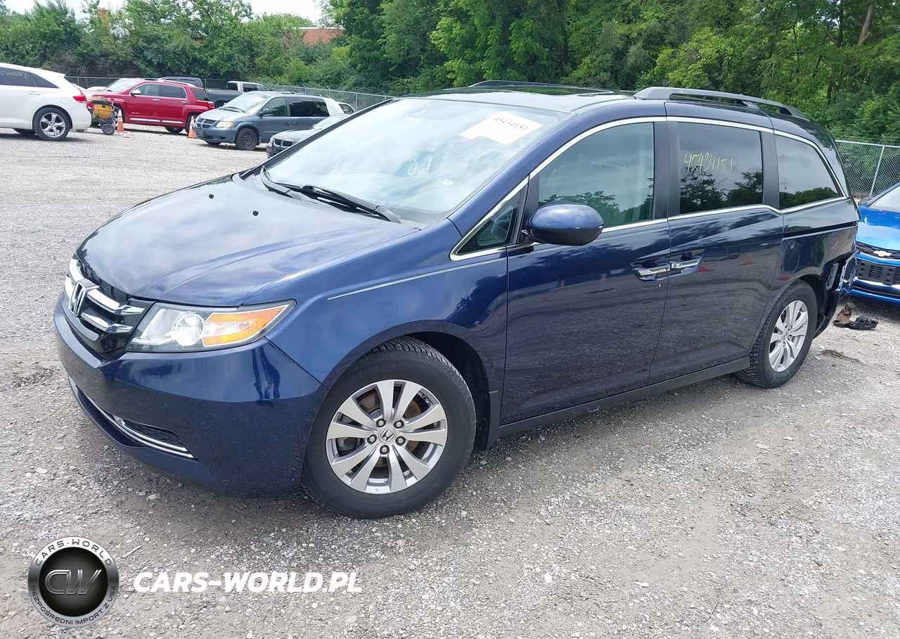 2014 Honda Odyssey Ex-L VIN:5FNRL5H60EB114173 - 2