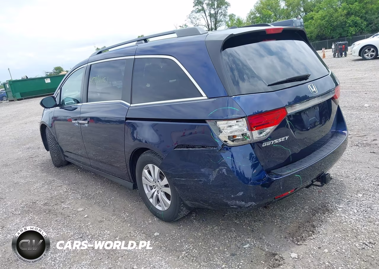 2014 Honda Odyssey Ex-L VIN:5FNRL5H60EB114173 - 3