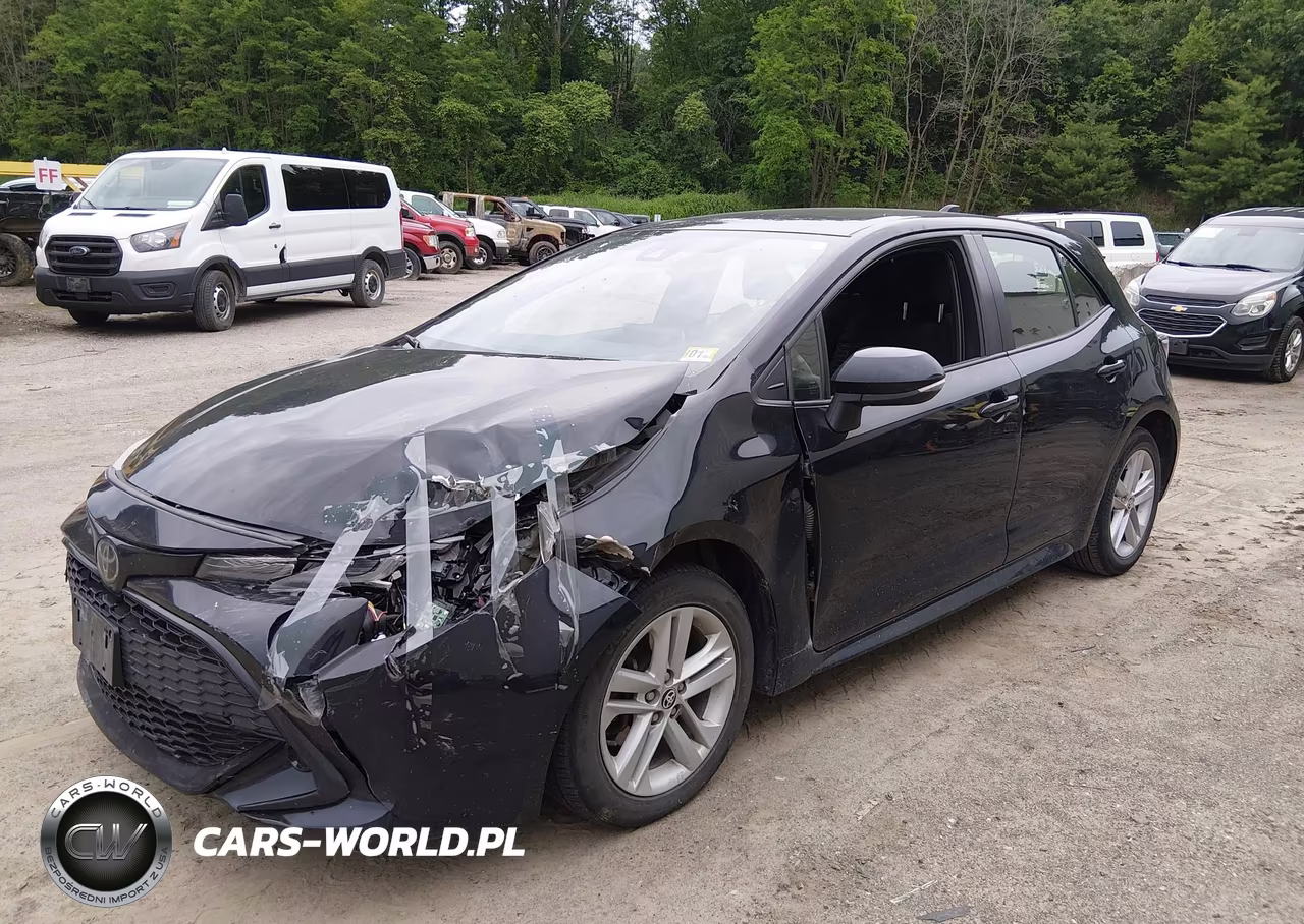 2019 Toyota Corolla Se VIN:JTNK4RBE5K3072285 - 2