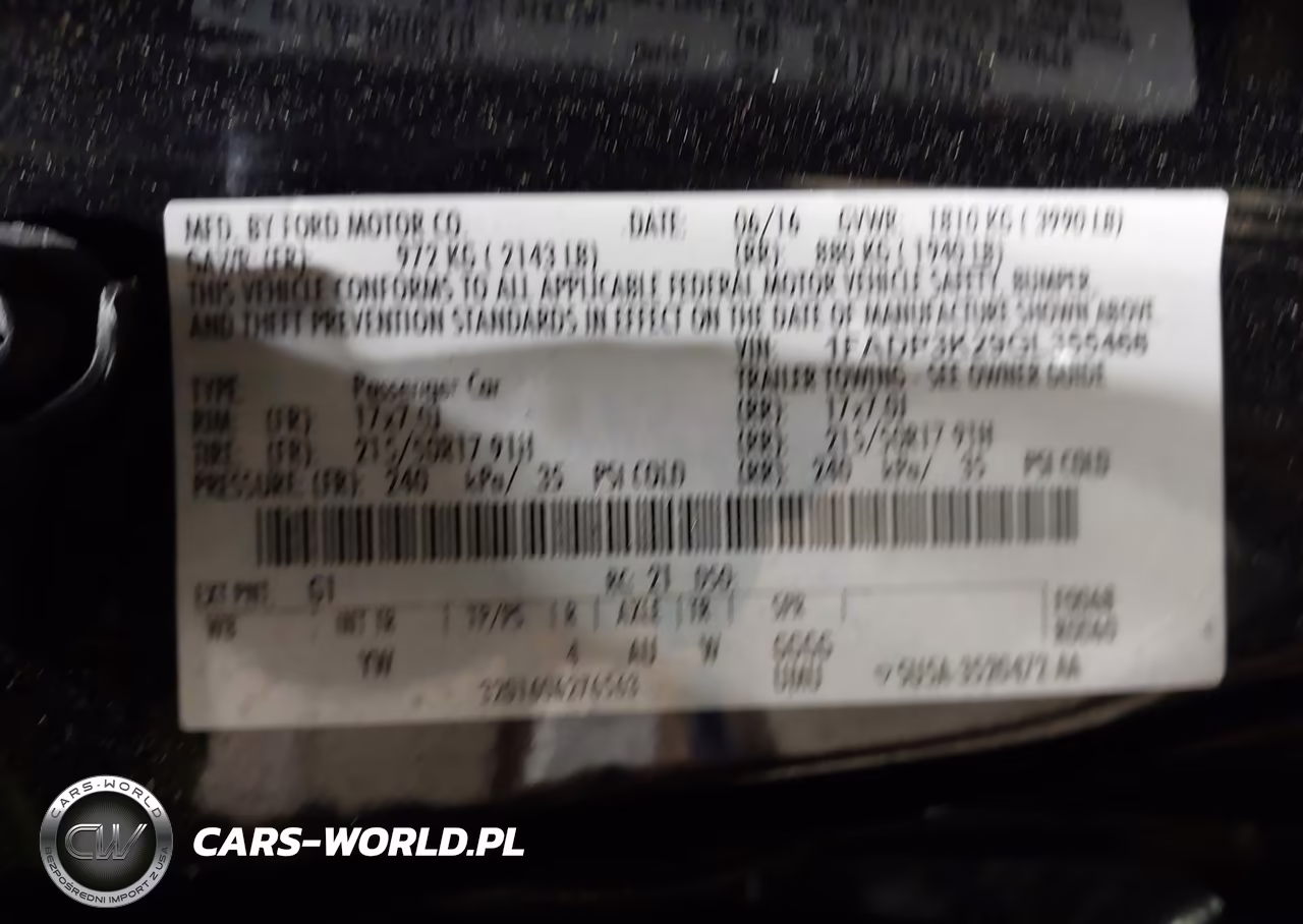 2016 Ford Focus Se VIN:1FADP3K29GL355468 - 9