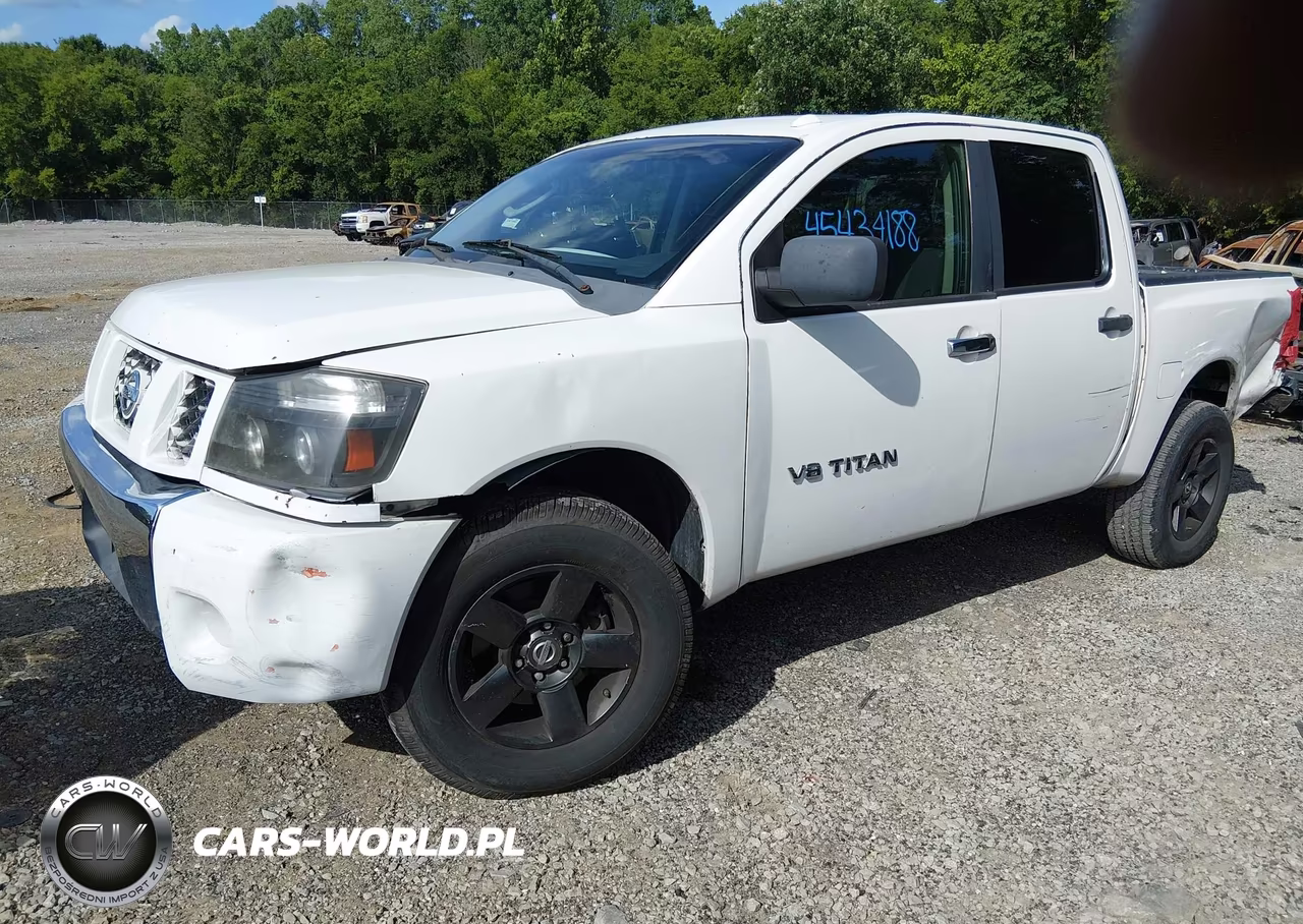 2008 Nissan Titan Se VIN:1N6BA07D78N345911 - 2