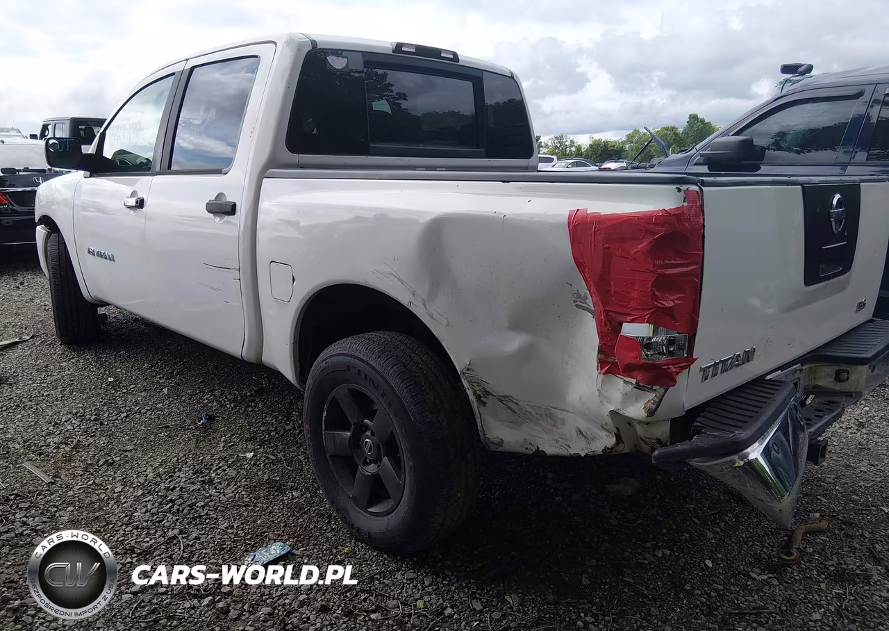 2008 Nissan Titan Se VIN:1N6BA07D78N345911 - 6