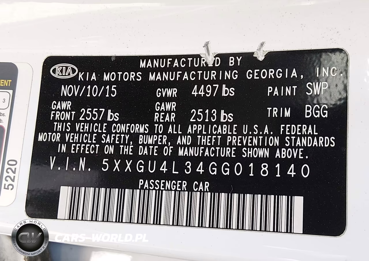 2016 Kia Optima Ex VIN:5XXGU4L34GG018140 - 9