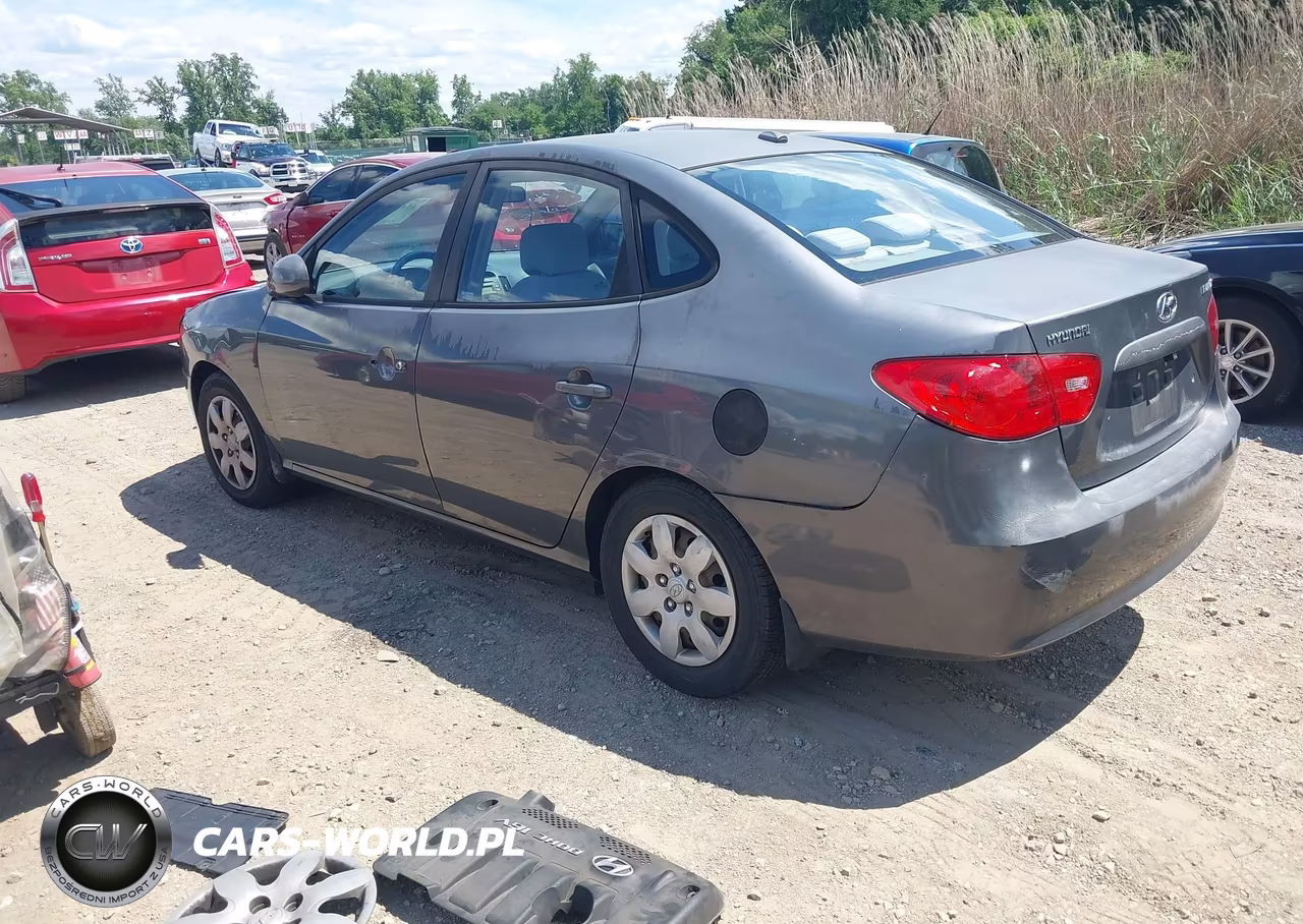 2007 Hyundai Elantra Gls-Ltd-Se VIN:KMHDU46D17U175329 - 3