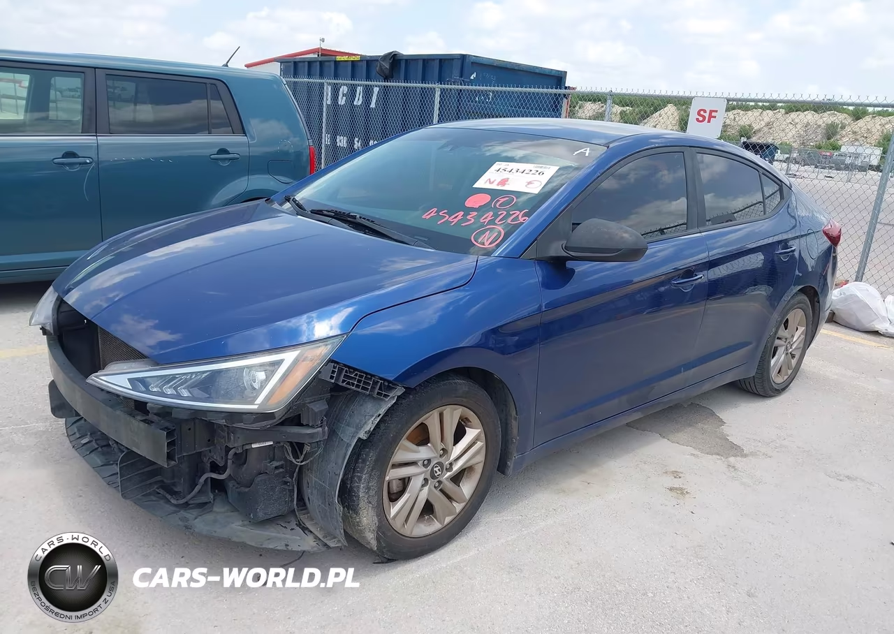 2019 Hyundai Elantra Sel VIN:5NPD84LF4KH405978 - 2