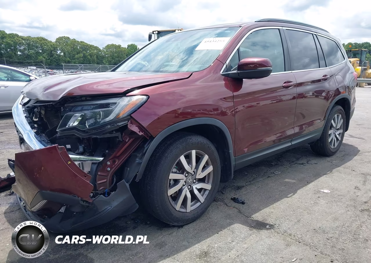 2020 Honda Pilot 2Wd Ex-L VIN:5FNYF5H59LB001085 - 2