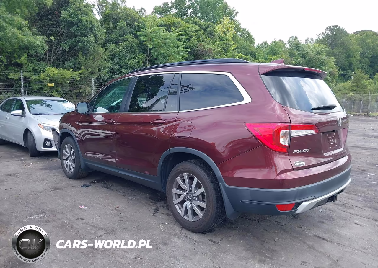 2020 Honda Pilot 2Wd Ex-L VIN:5FNYF5H59LB001085 - 3