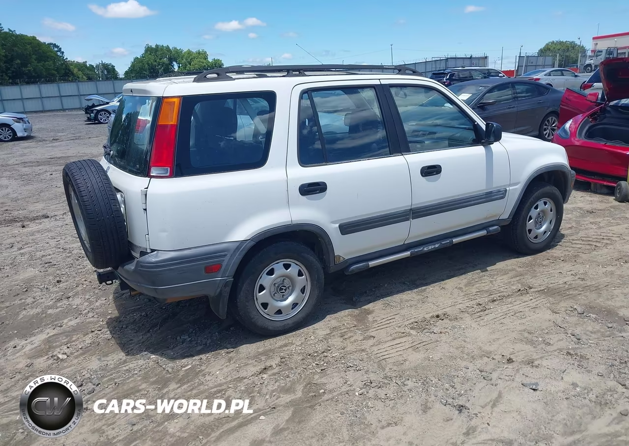 2001 Honda Cr-V Lx VIN:JHLRD18441C015791 - 4