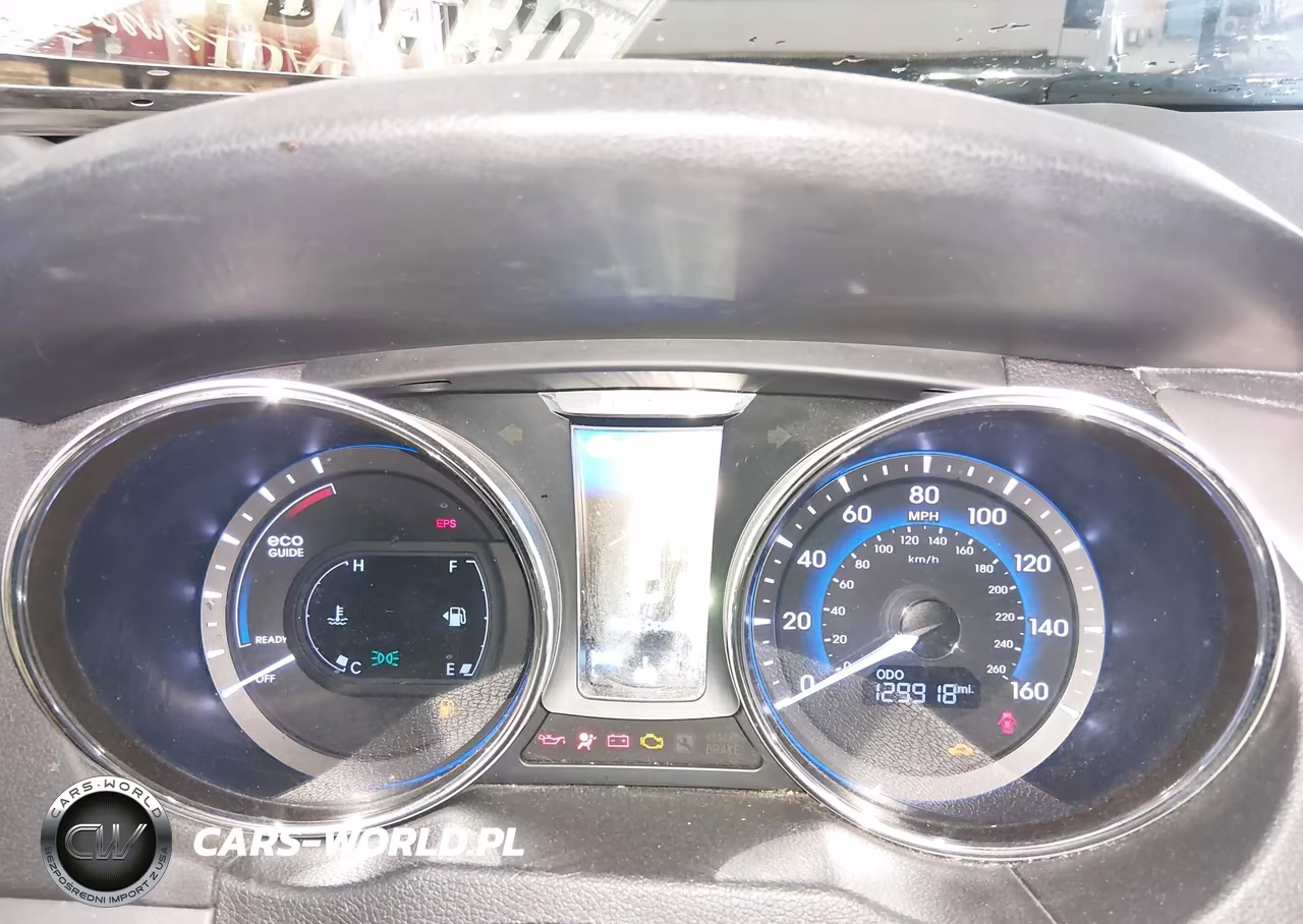 2013 Hyundai Sonata Hybrid Limited VIN:KMHEC4A40DA072074 - 7