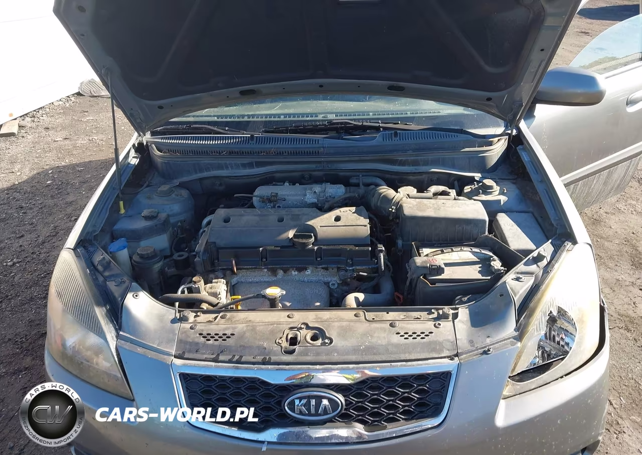 2011 Kia Rio Lx VIN:KNADH4A3XB6912013 - 10