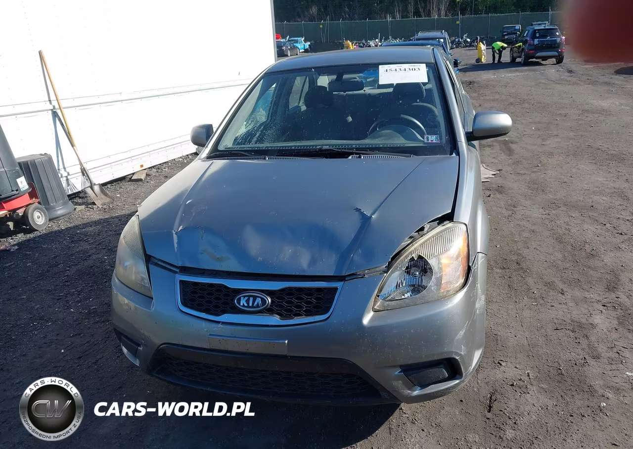 2011 Kia Rio Lx VIN:KNADH4A3XB6912013 - 12