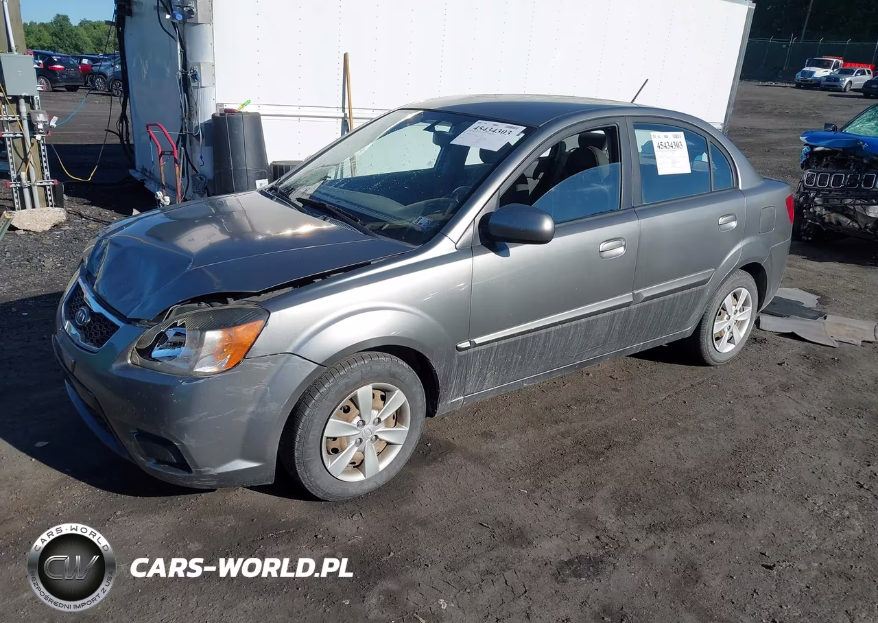 2011 Kia Rio Lx VIN:KNADH4A3XB6912013 - 2