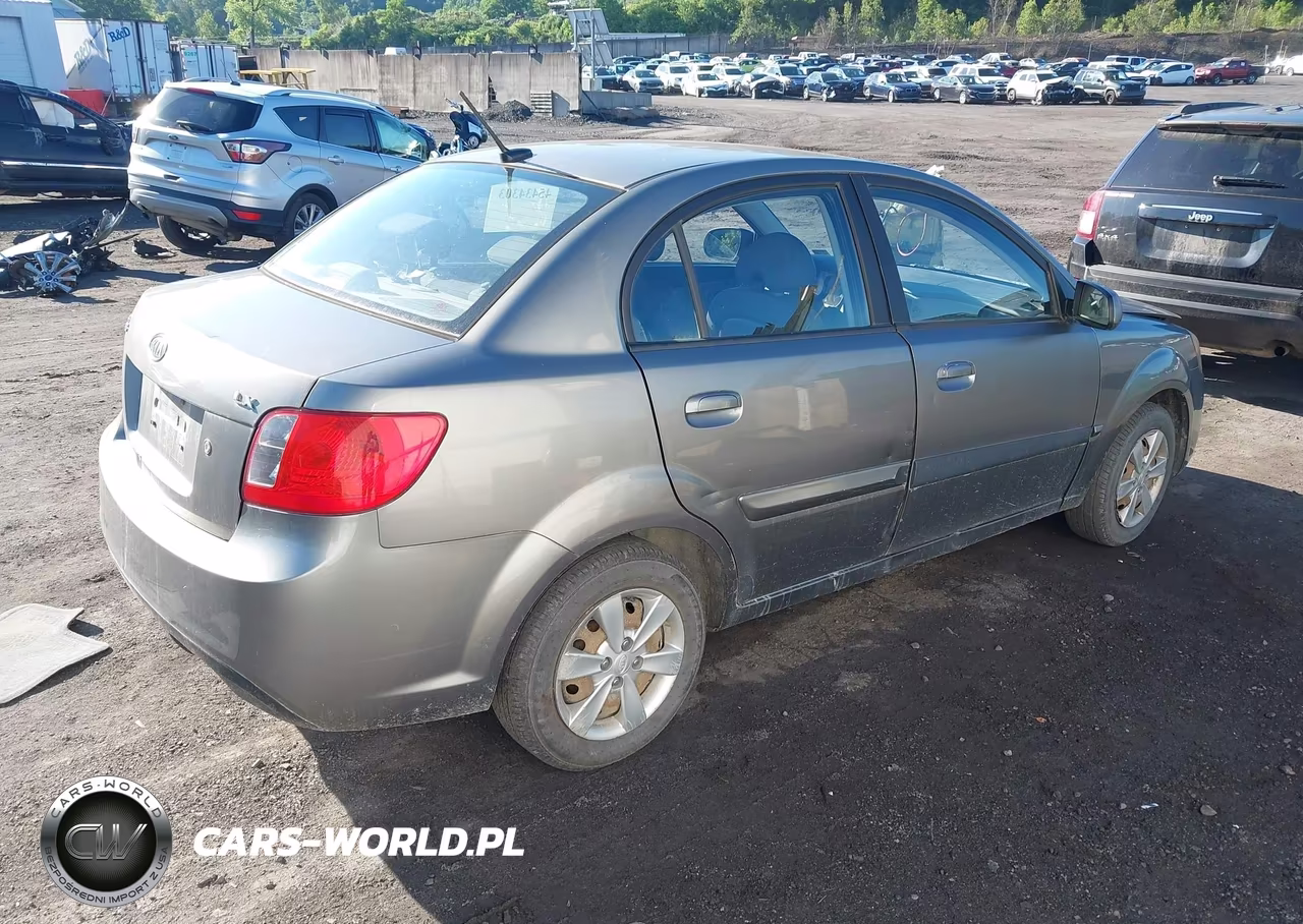 2011 Kia Rio Lx VIN:KNADH4A3XB6912013 - 4