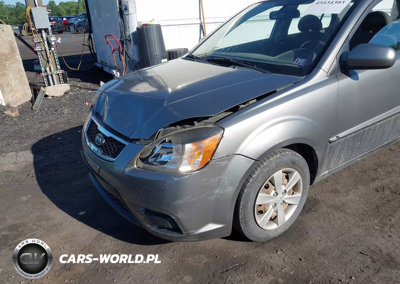 2011 Kia Rio Lx VIN:KNADH4A3XB6912013 - 6