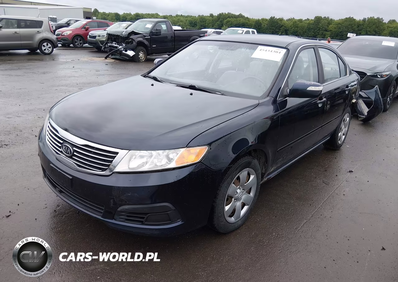 2009 Kia Optima Lx VIN:KNAGE228295360270 - 2