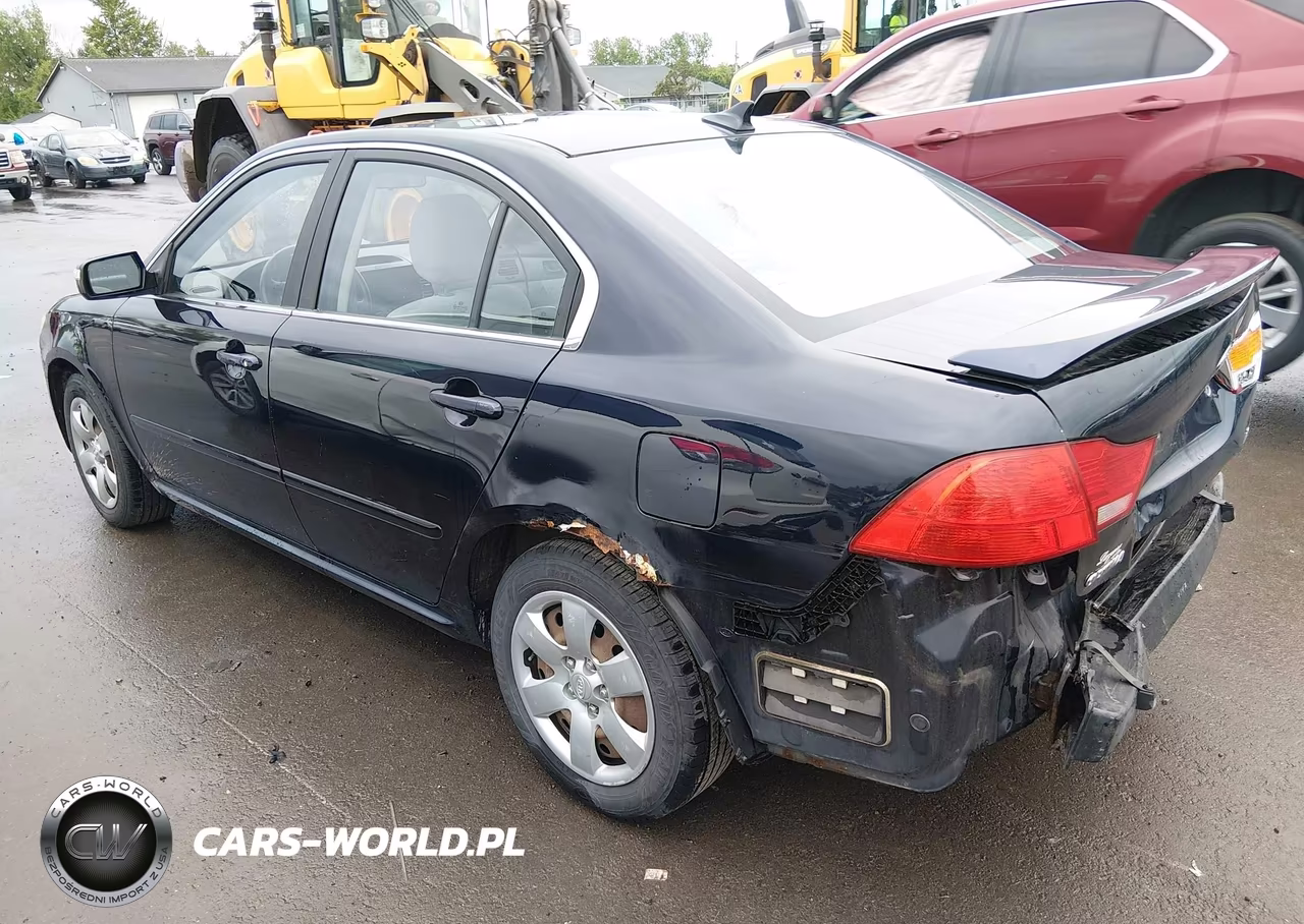 2009 Kia Optima Lx VIN:KNAGE228295360270 - 3