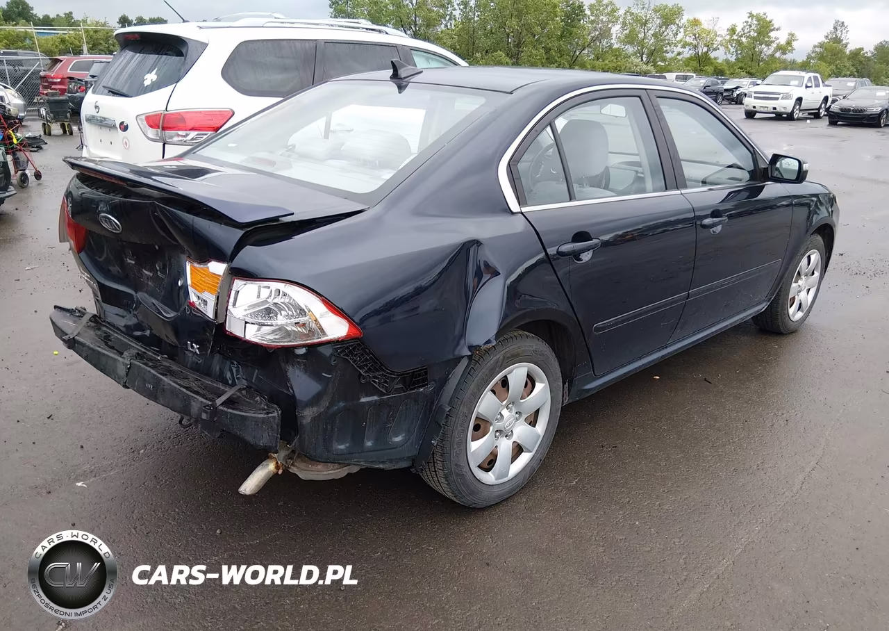 2009 Kia Optima Lx VIN:KNAGE228295360270 - 4