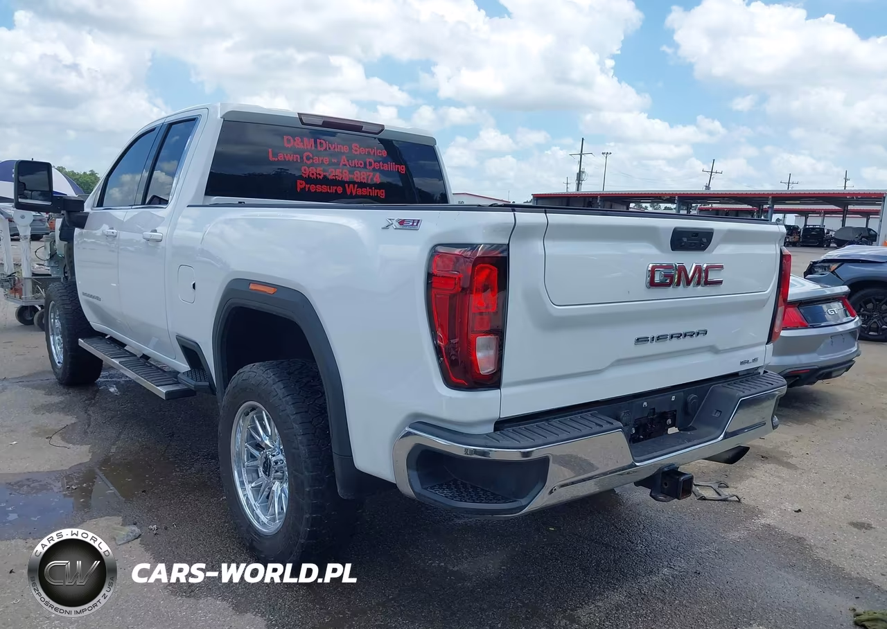 2022 GMC Sierra 2500Hd 4Wd Standard Bed Sle VIN:1GT59ME70NF100712 - 3