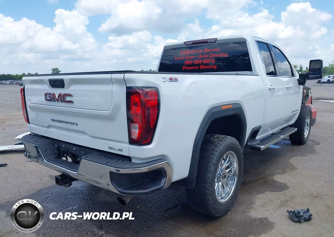2022 GMC Sierra 2500Hd 4Wd Standard Bed Sle VIN:1GT59ME70NF100712 - 4