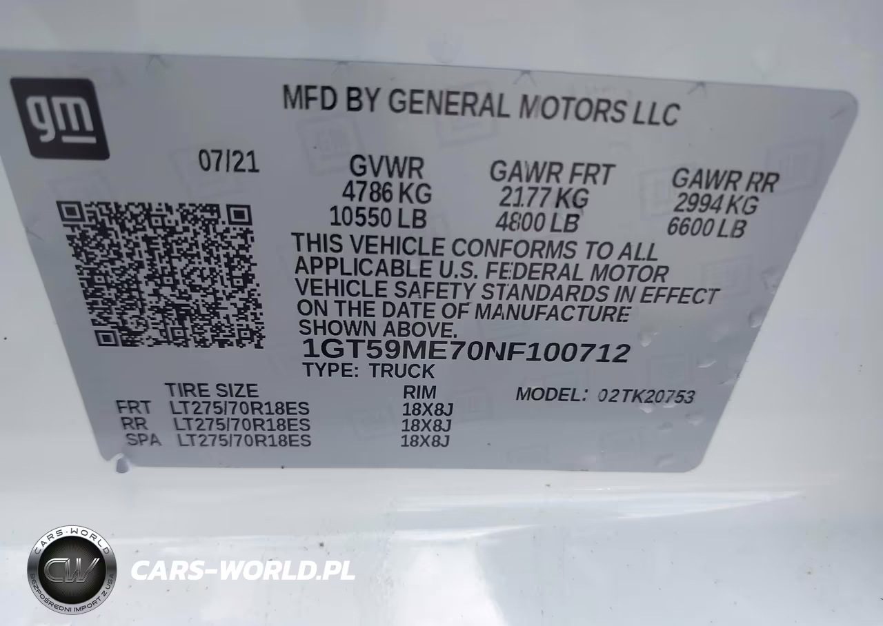 2022 GMC Sierra 2500Hd 4Wd Standard Bed Sle VIN:1GT59ME70NF100712 - 8