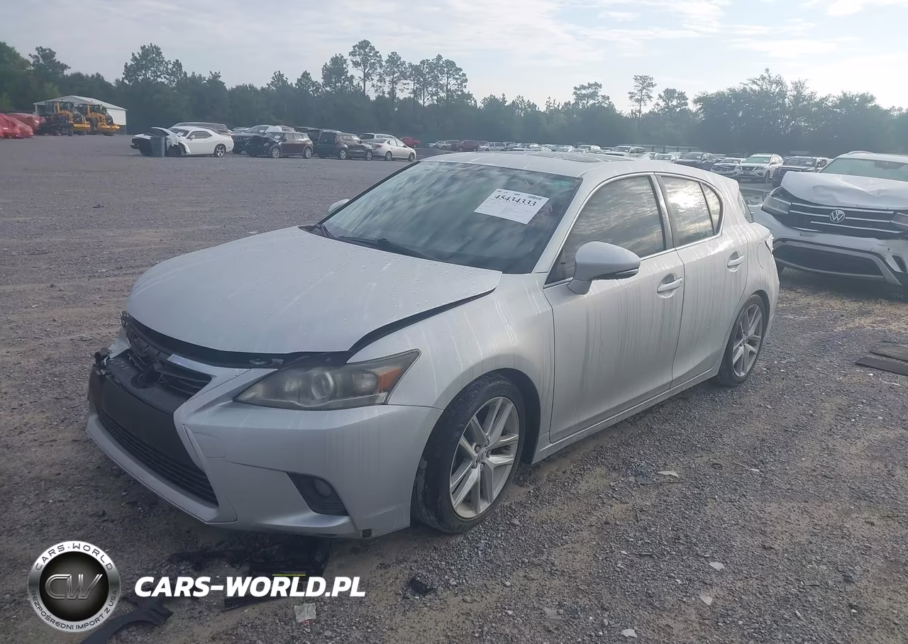 2015 Lexus Ct 200H VIN:JTHKD5BH5F2223398 - 2