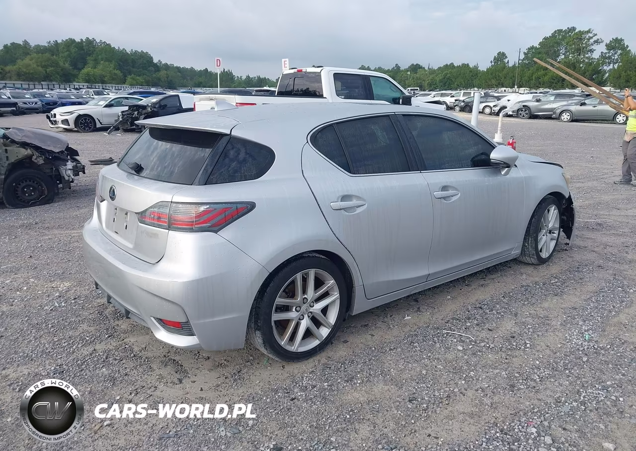 2015 Lexus Ct 200H VIN:JTHKD5BH5F2223398 - 4