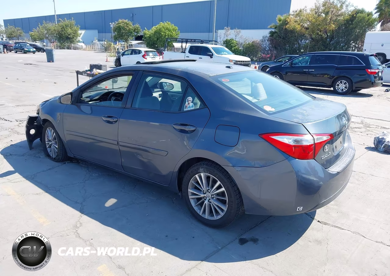 2014 Toyota Corolla Le Plus VIN:5YFBURHE2EP016831 - 3