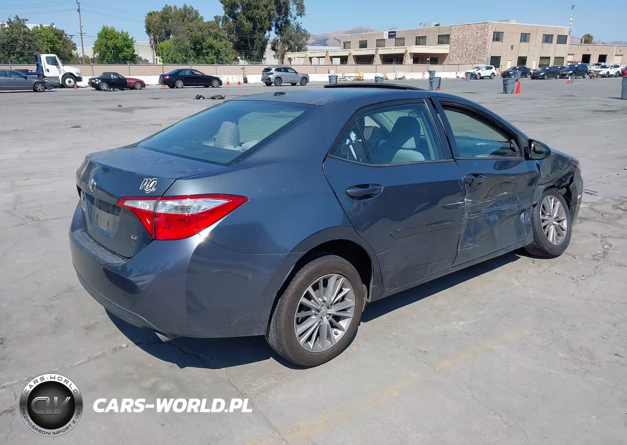 2014 Toyota Corolla Le Plus VIN:5YFBURHE2EP016831 - 4