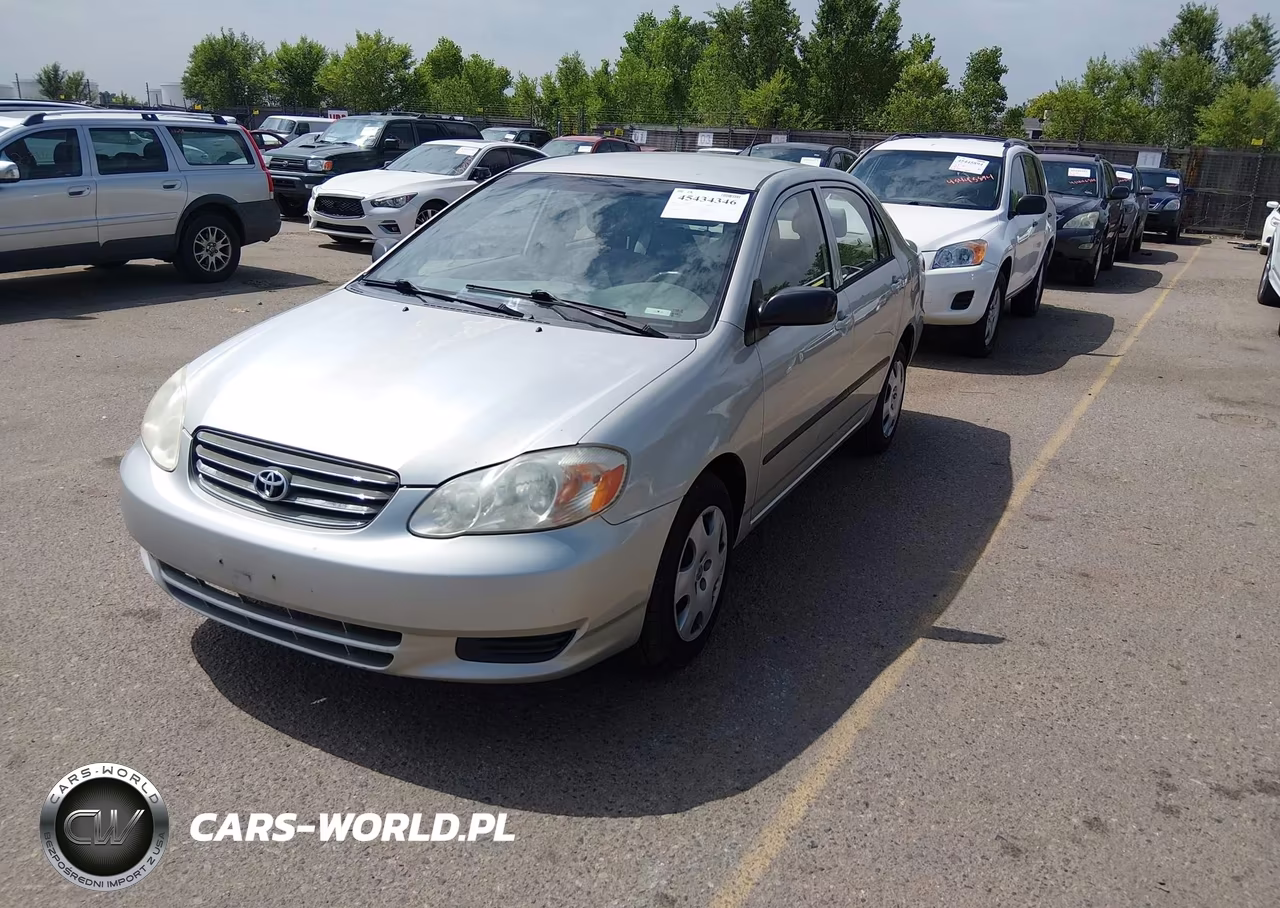 2003 Toyota Corolla Ce VIN:JTDBR32E832007733 - 2