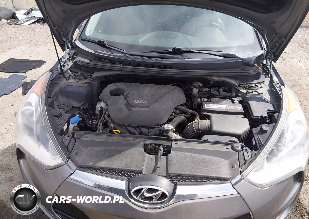 2012 Hyundai Veloster Base W-Black VIN:KMHTC6AD9CU043365 - 10