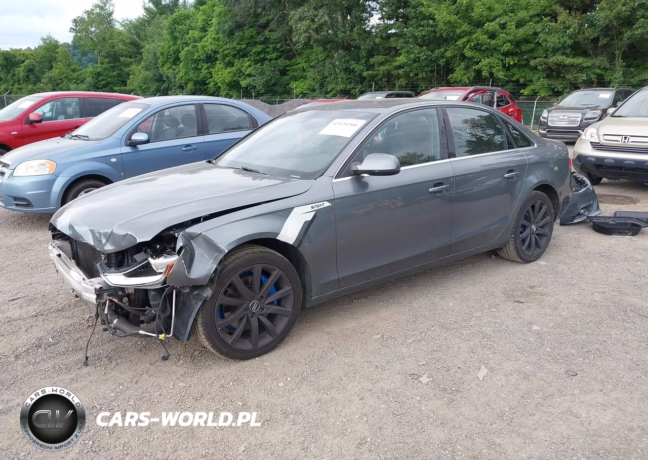 2013 Audi A4 2.0T Premium VIN:WAUBFAFL1DN034016 - 2