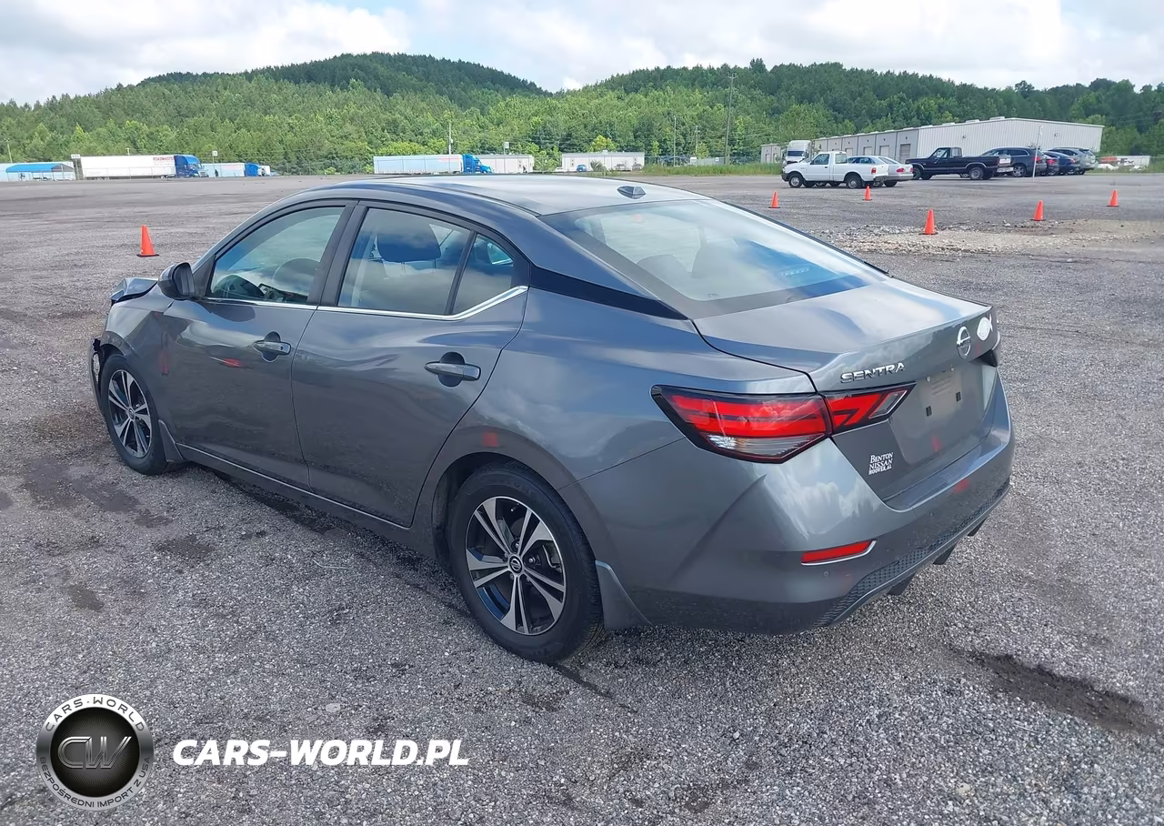 2021 Nissan Sentra Sv Xtronic Cvt VIN:3N1AB8CV3MY303132 - 3