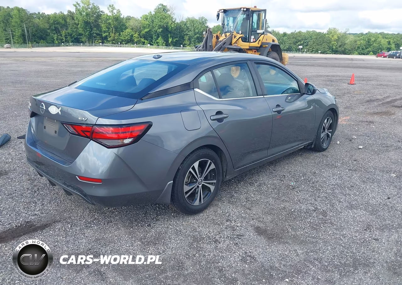 2021 Nissan Sentra Sv Xtronic Cvt VIN:3N1AB8CV3MY303132 - 4