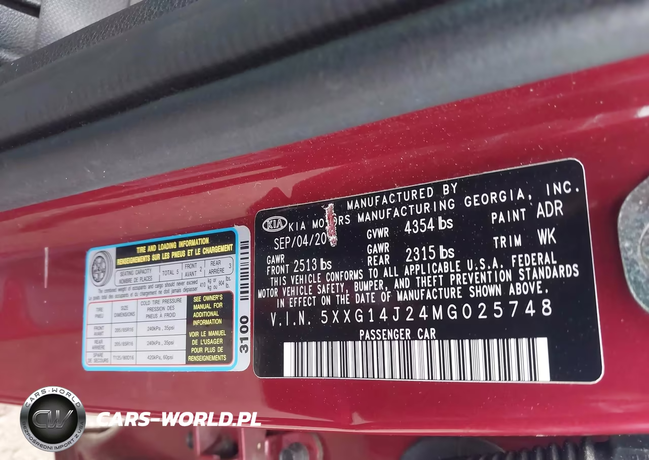 2021 Kia K5 Lxs VIN:5XXG14J24MG025748 - 9